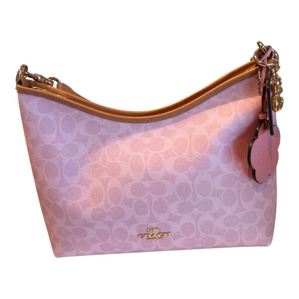 Coach Laurel Shoulder Bag (Style CEL12) — Powder Pink - Picture 3 of 4